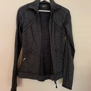 Zella gray zip up jacket Small Excellent condition